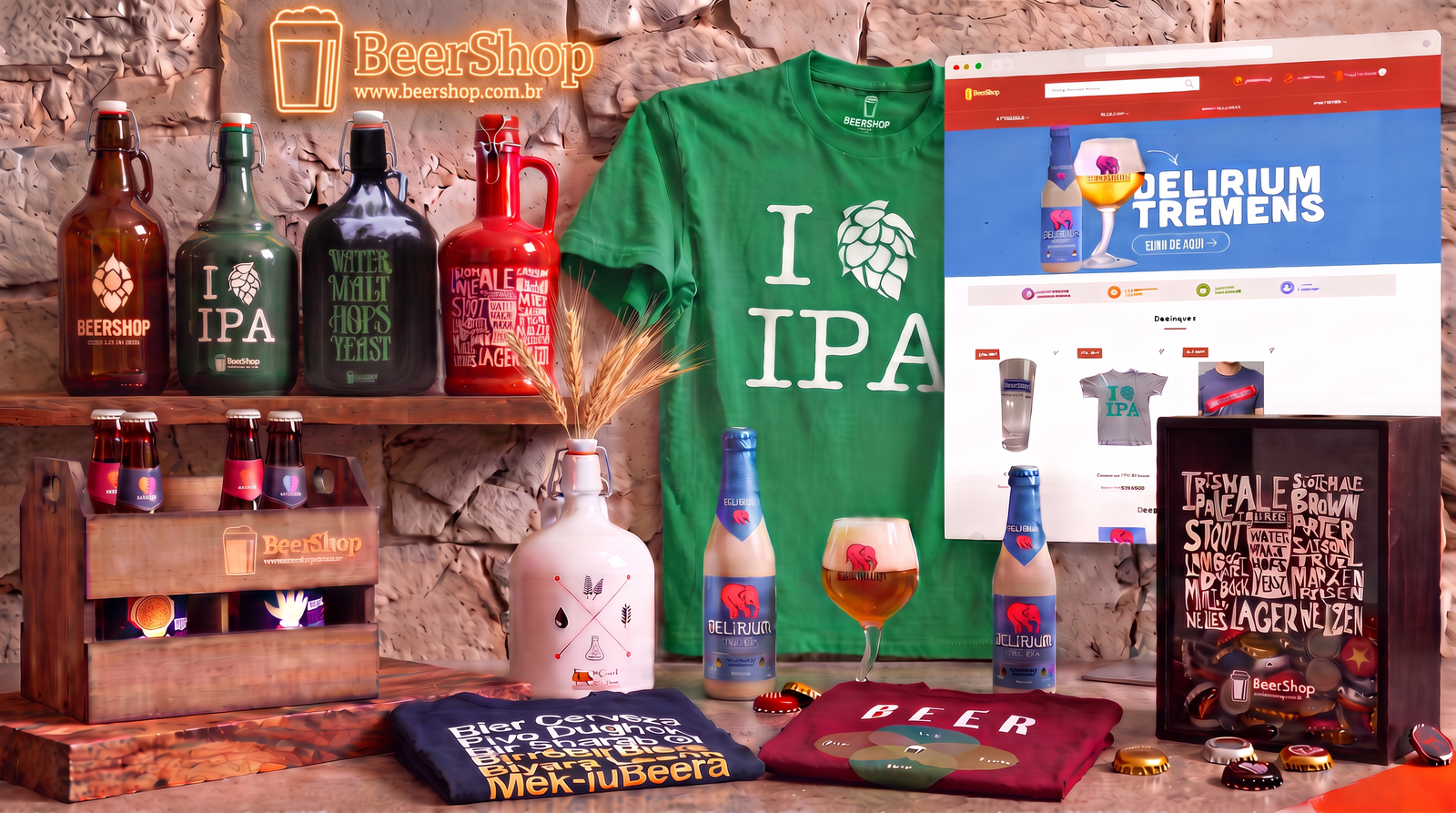 BeerShop Craft Beer Branding and E-commerce